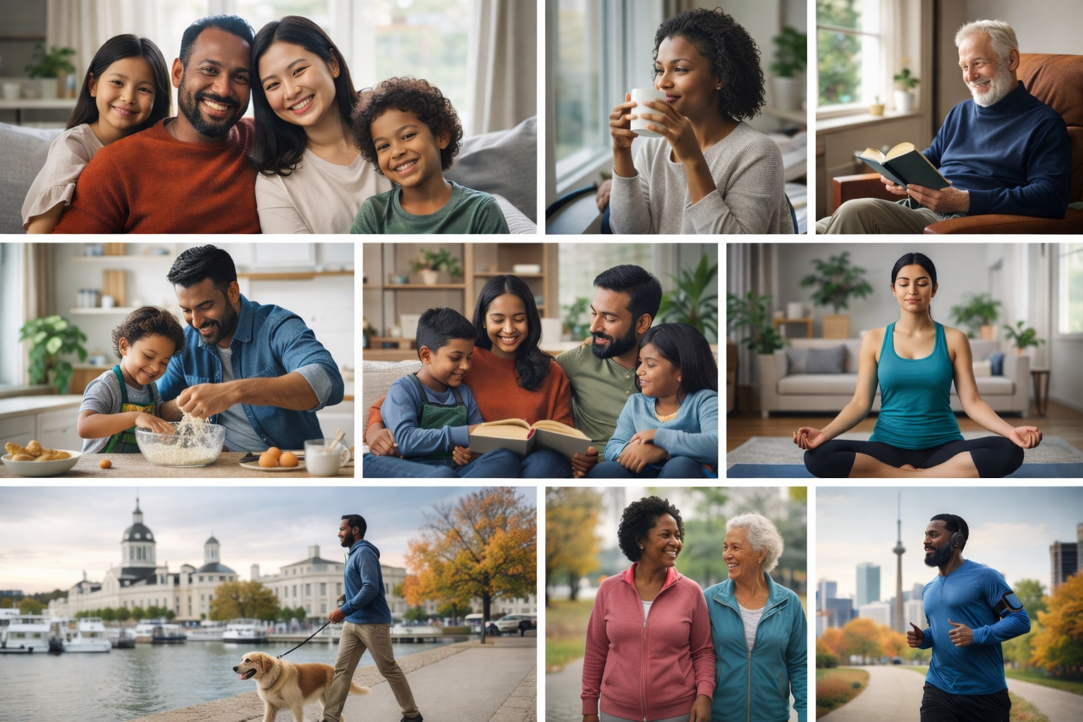 Saikol Cleaning lifestyle collage